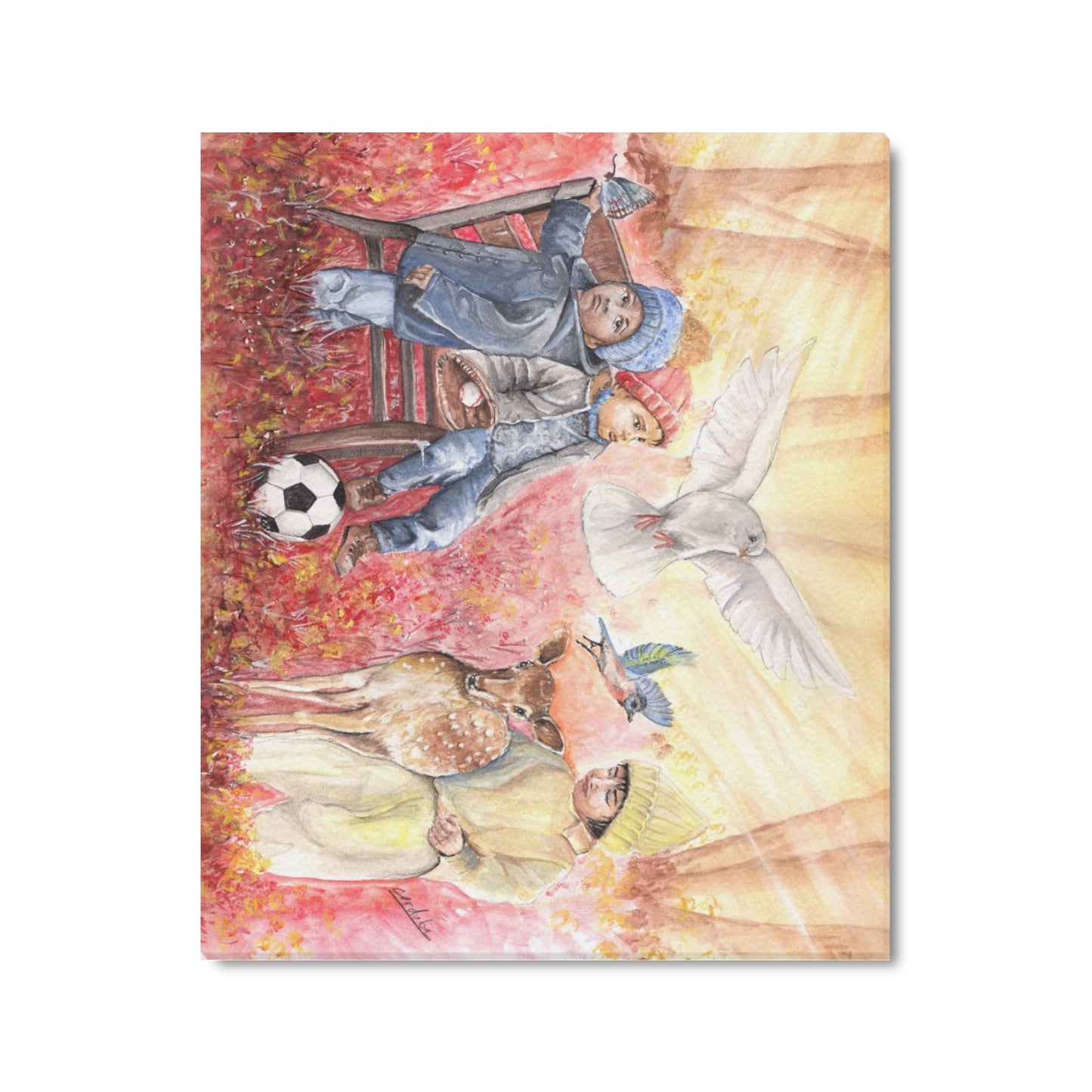 -Innocence Canvas Print 20"x24" Made in the USA