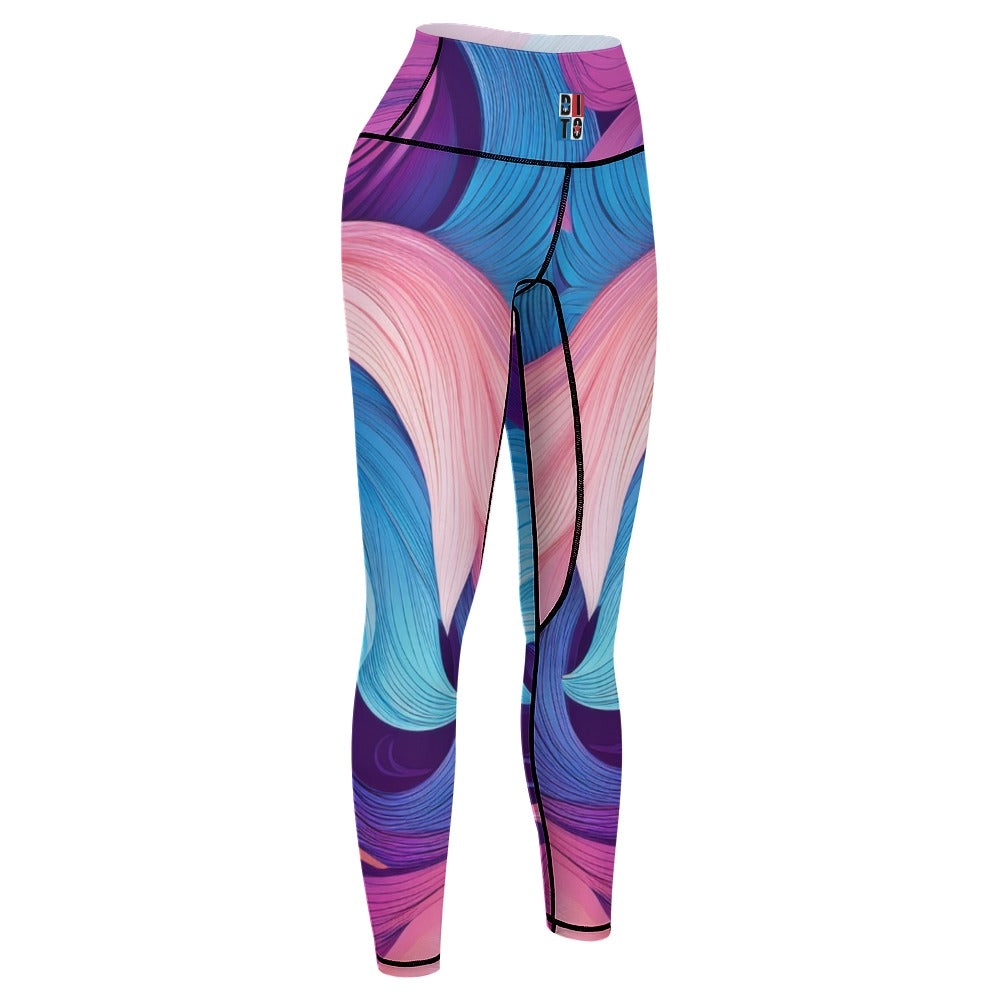 Floral Women's Comfort Sports Yoga Pants