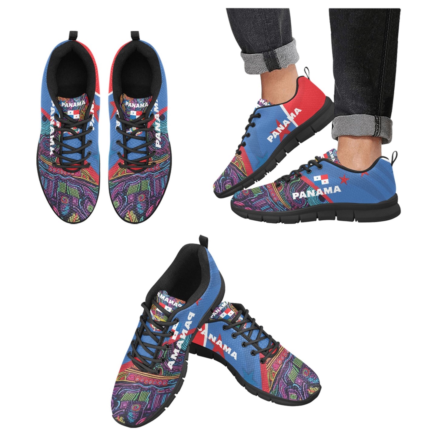Panama MOLA Women's Breathable Sneakers (Model 055)