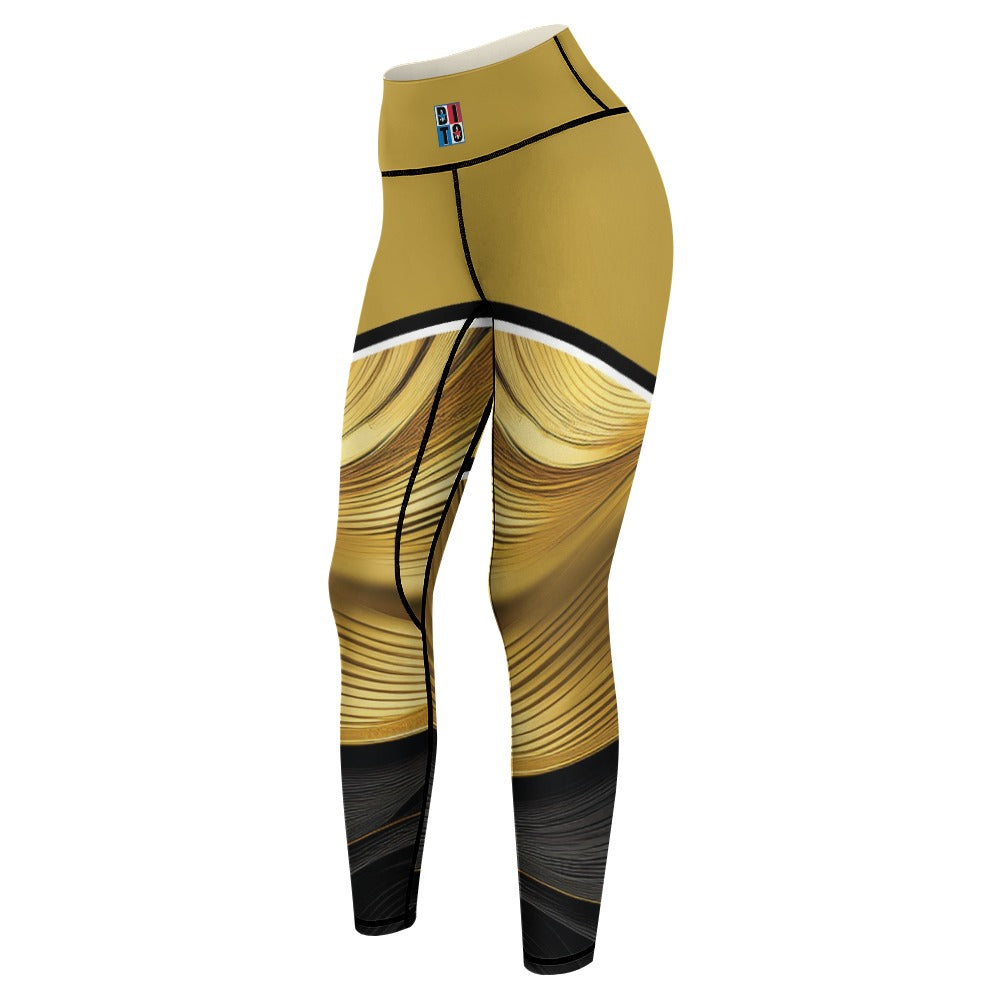 Black Gold Women's Comfort Sports Yoga Pants