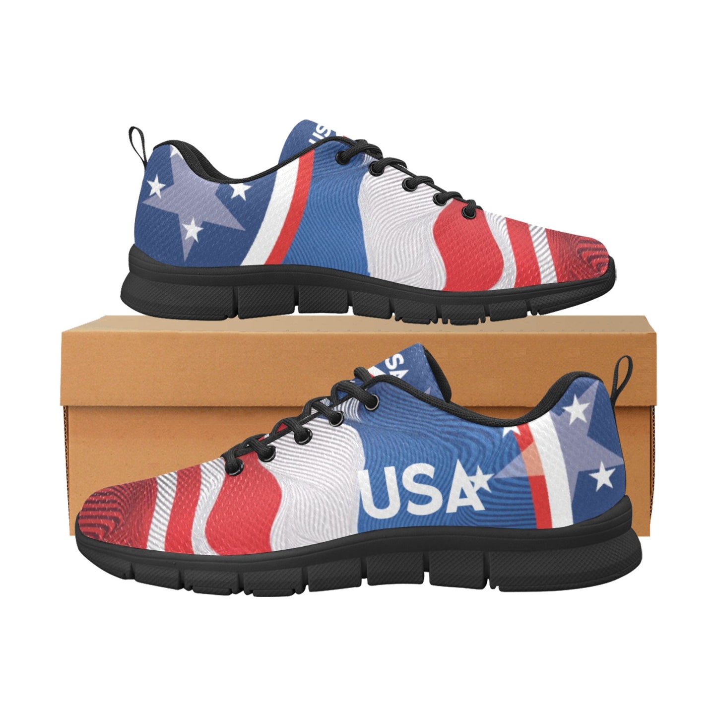 USA Men's Breathable Sneakers (Model 055)
