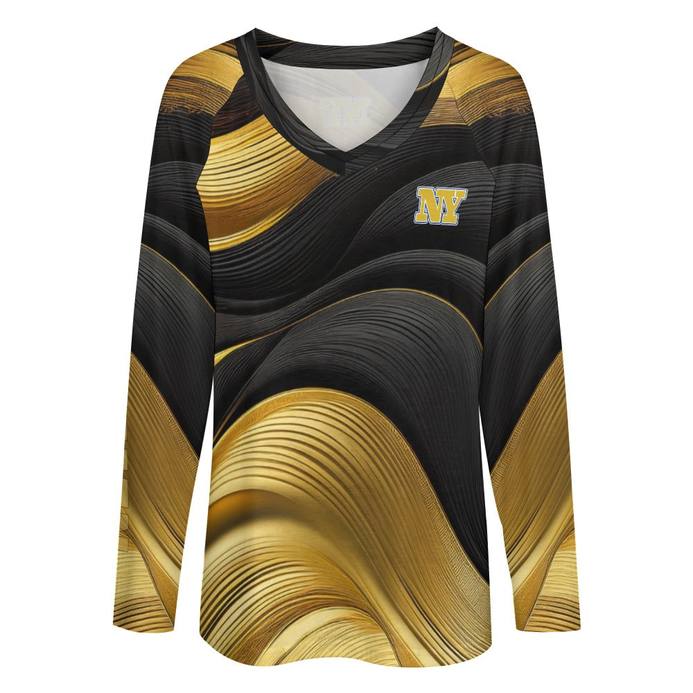 New York Women's Long sleeve loose tee