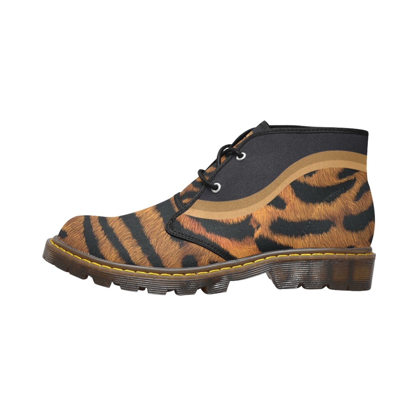Tiger Men's Canvas Chukka Boots Shoe (Model 2402-1)