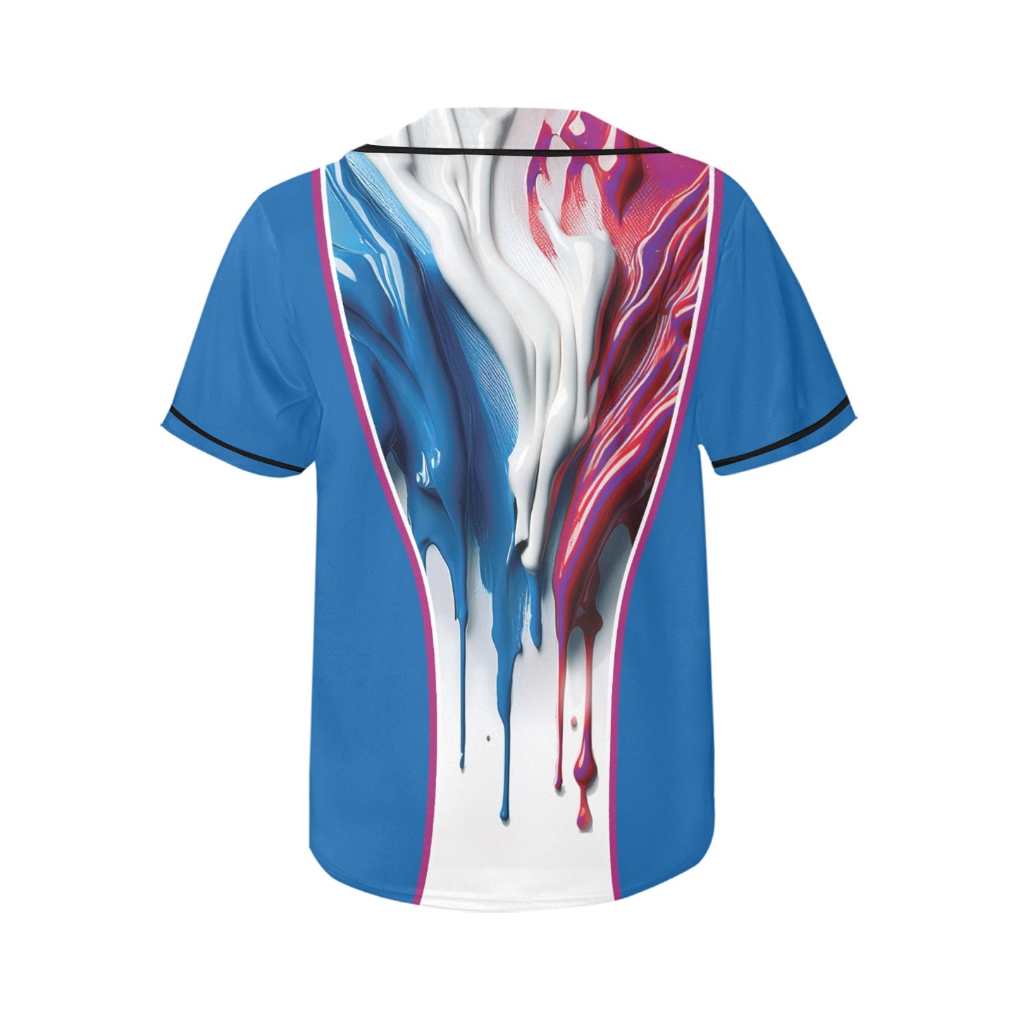 Drip Women's All Over Print Baseball Jersey(ModelT50)