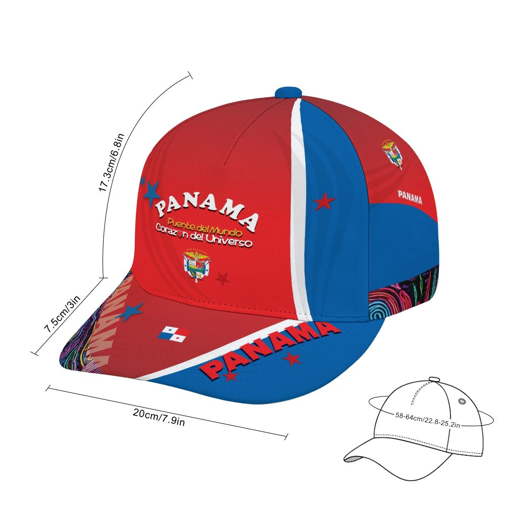 Panama Baseball Cap All Over Print