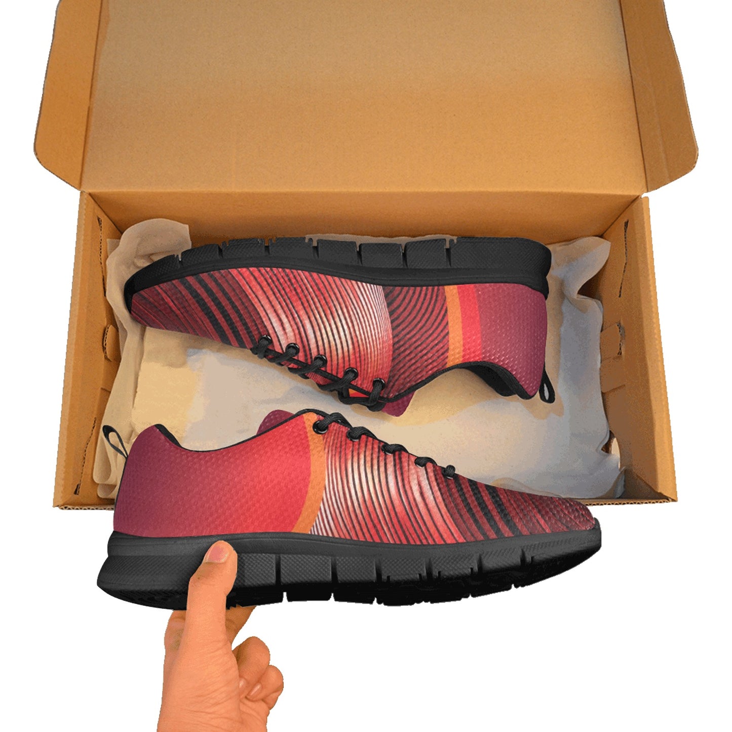 Heartbeat Men's Breathable Sneakers (Model 055)