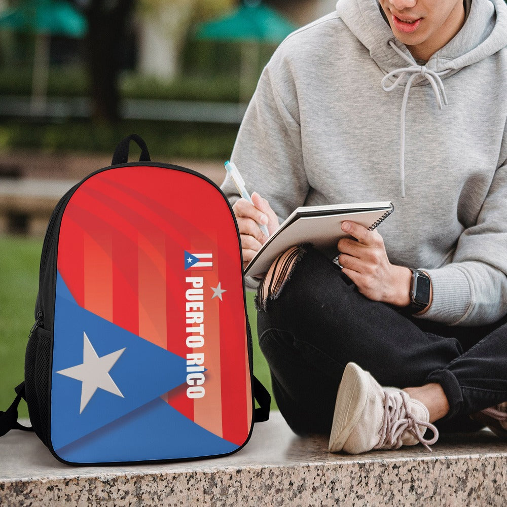 Puerto Rico New 17 inch Shoulder Backpack