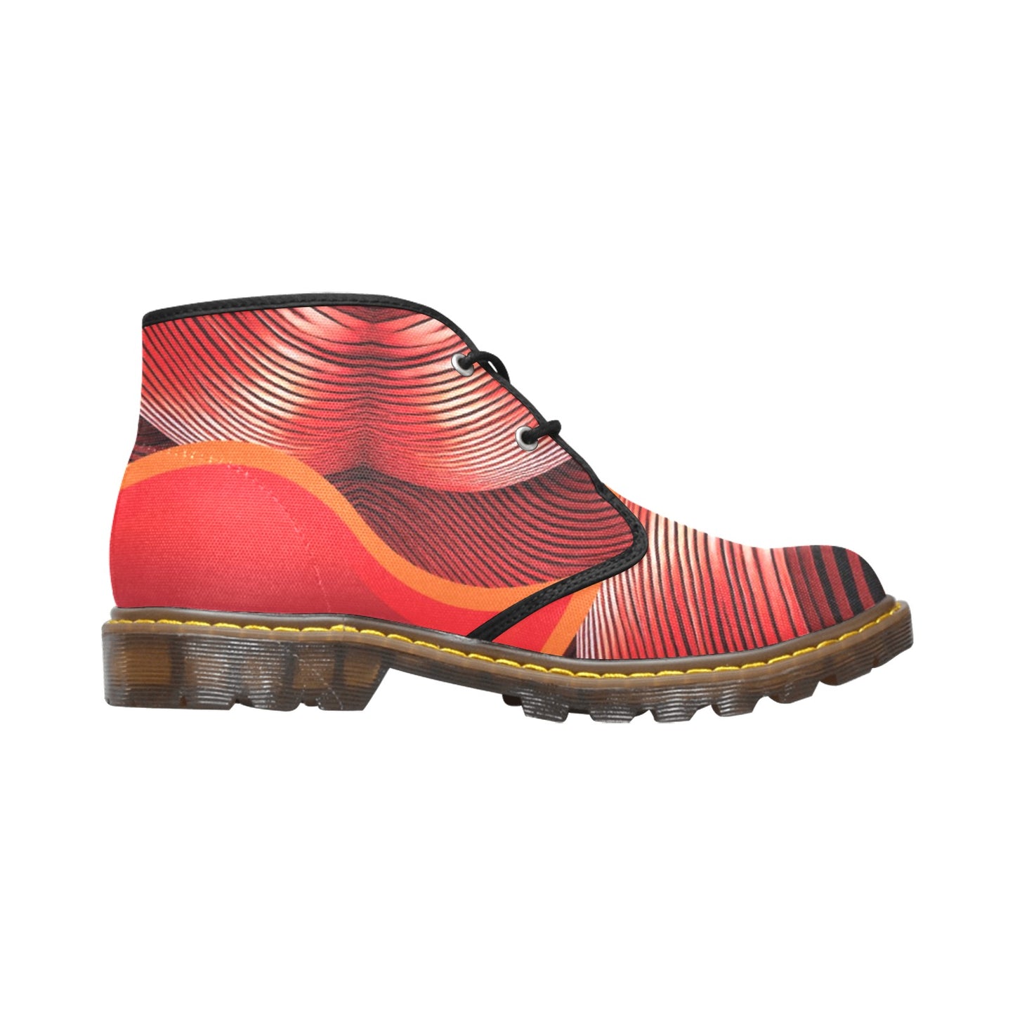 Heartbeat Men's Canvas Chukka Boots Shoe (Model 2402-1)