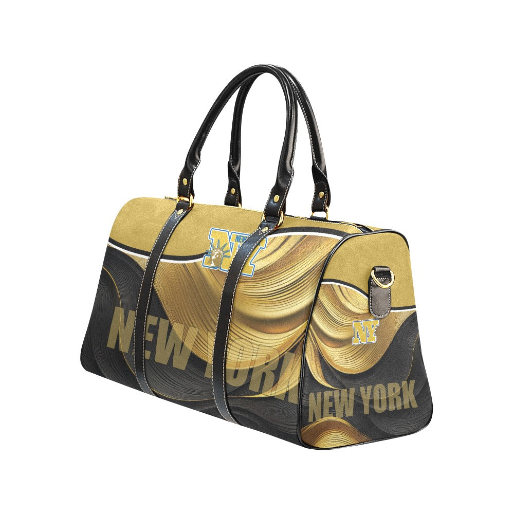 New York Travel Bag Black (Small) (Model1639)