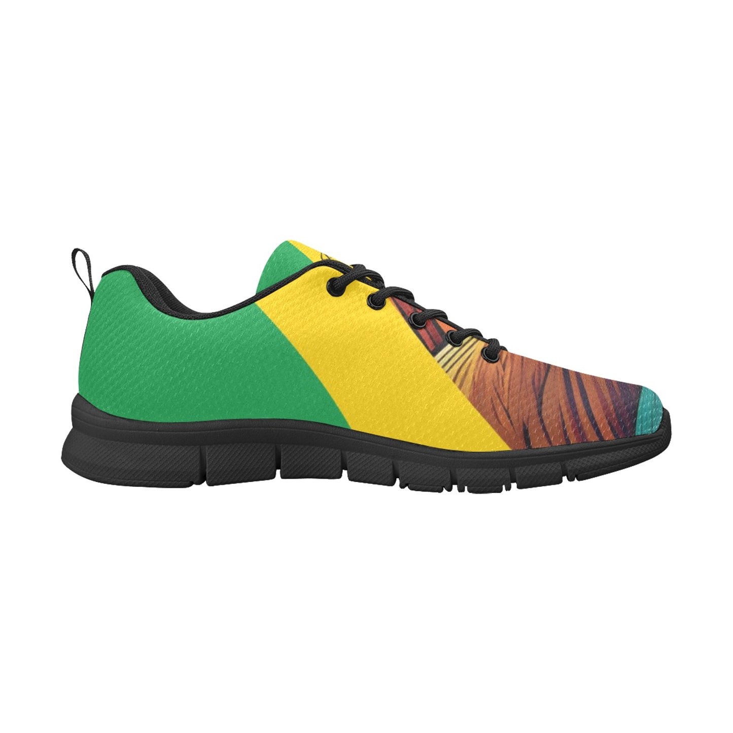 Caribbean Vibe Men's Breathable Sneakers (Model 055)