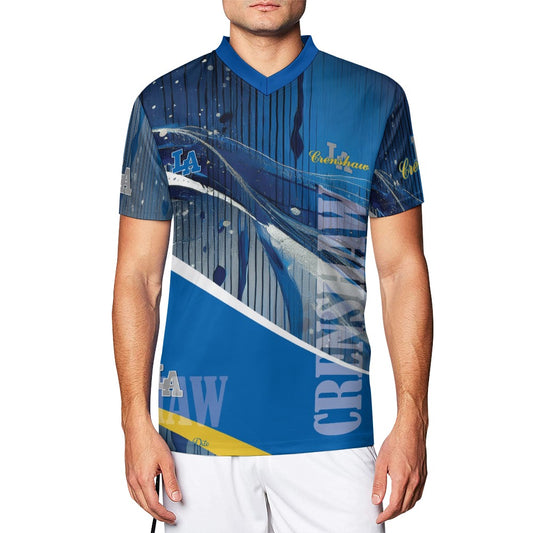 LA Crenshaw Football clothes V-neck