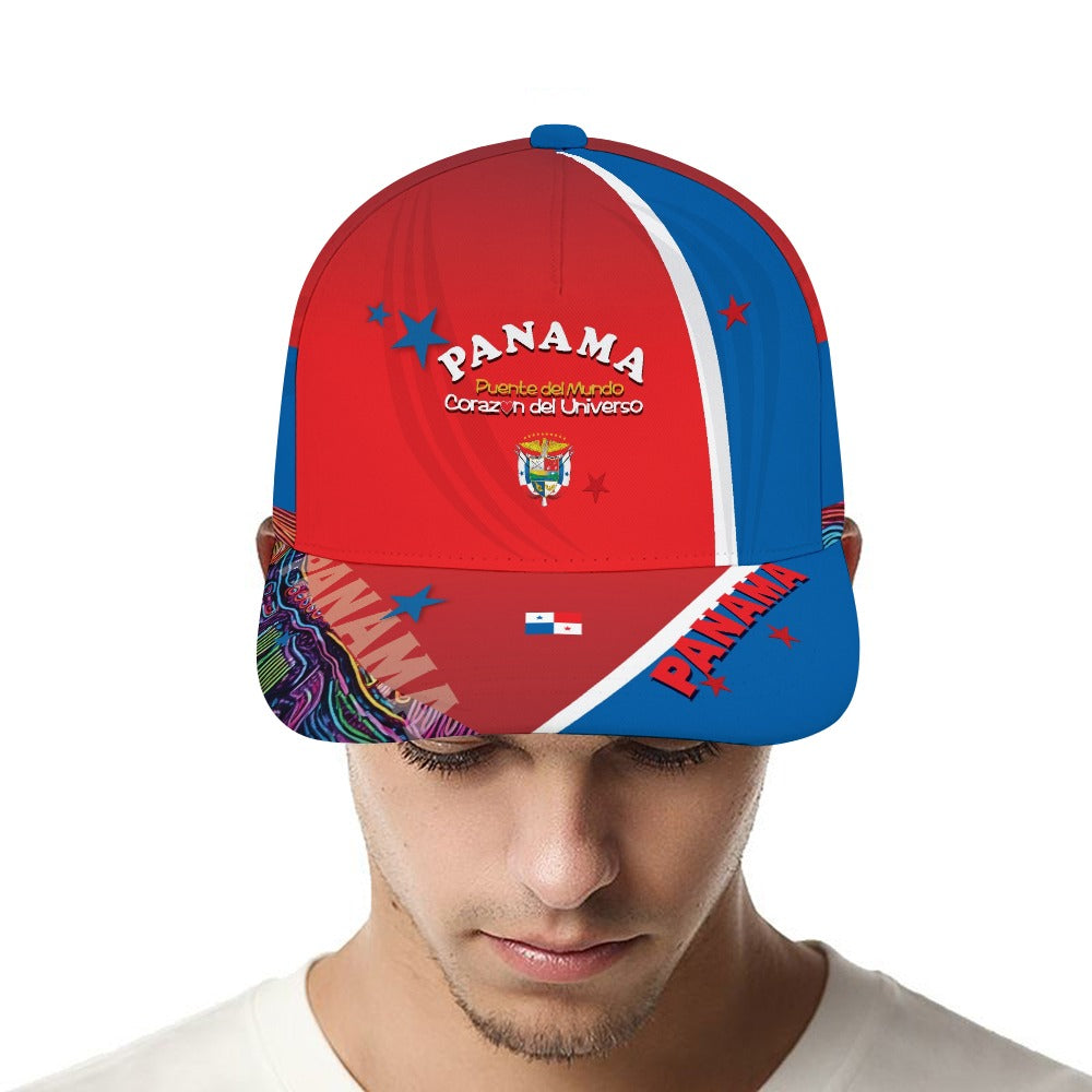 Panama Baseball Cap All Over Print