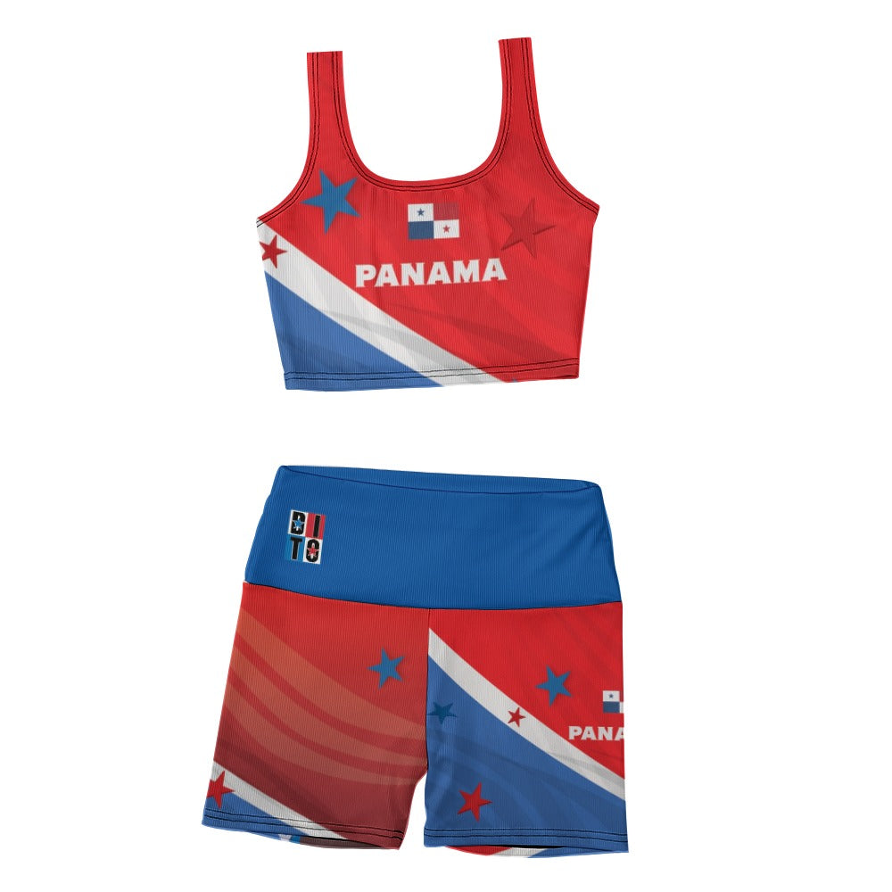Panama Thread Yoga Vest Set