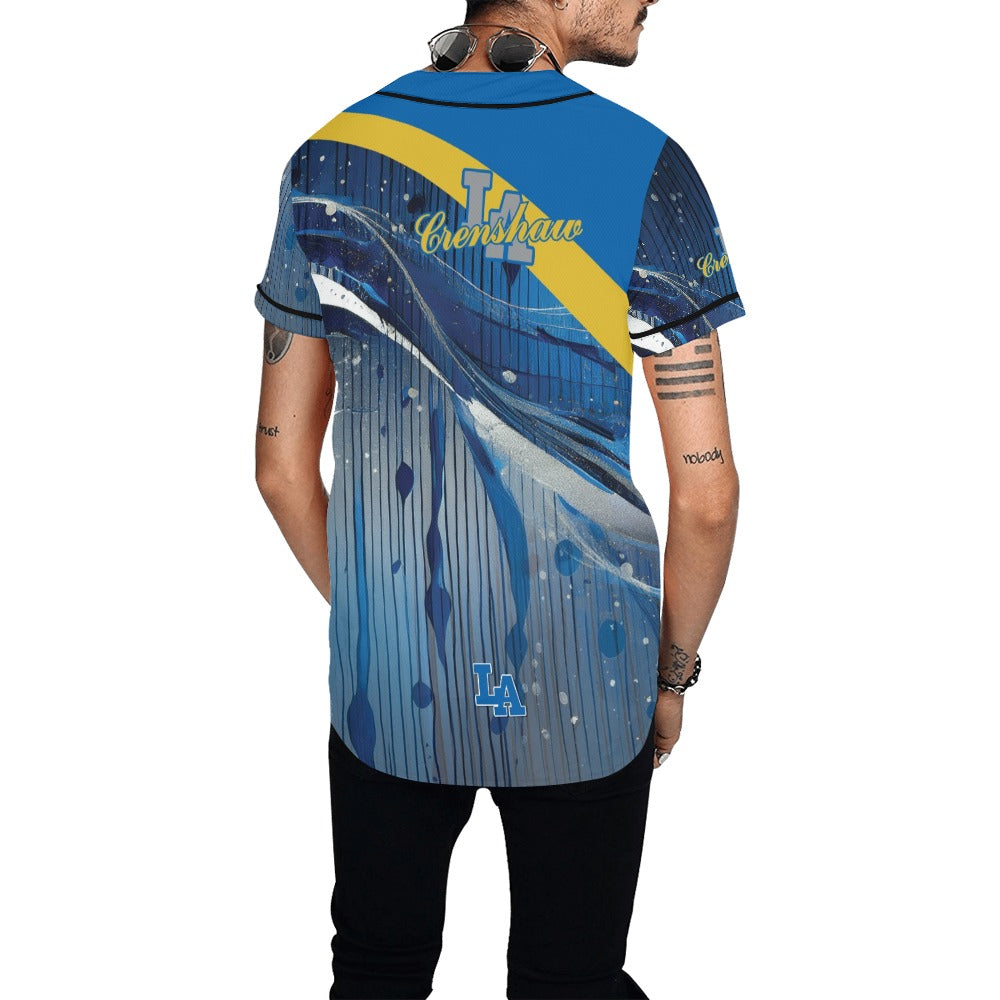 LA Crenshaw Men's All Over Print Baseball Jersey (T50)
