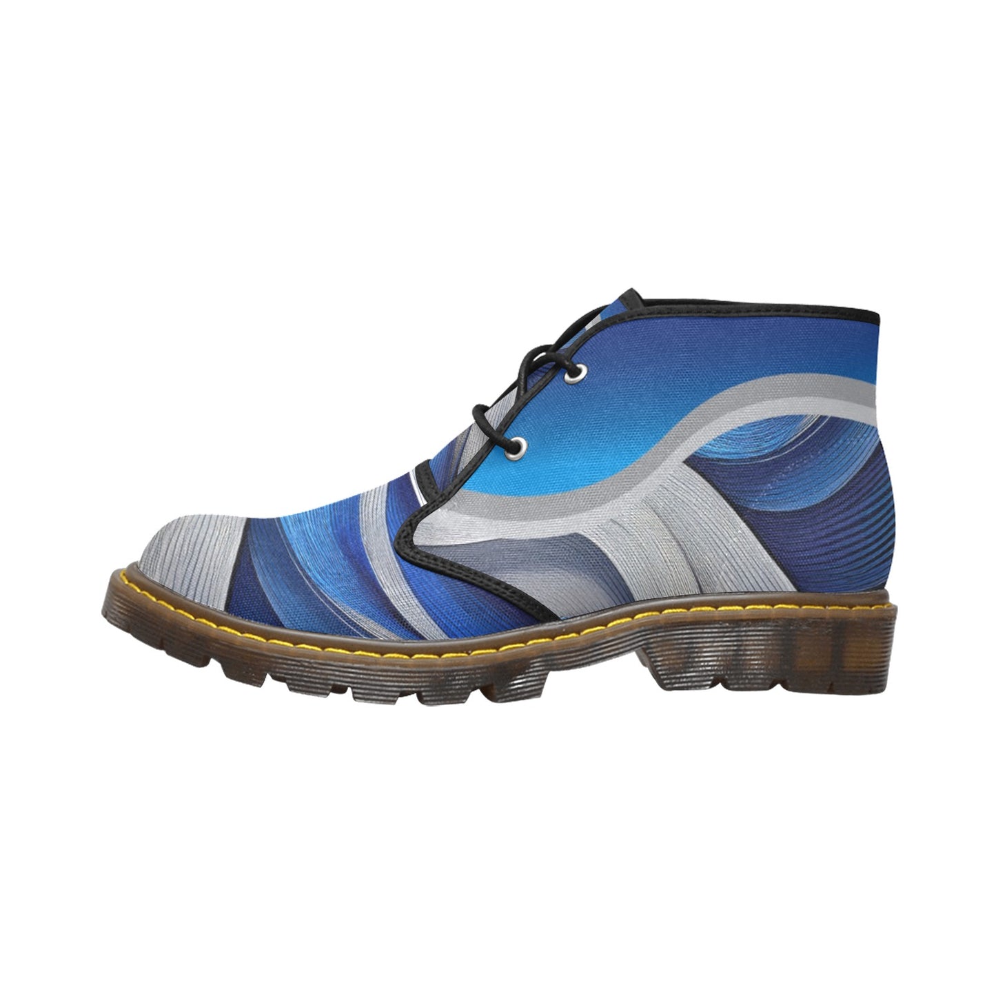 Blue Ribbon Men's Canvas Chukka Boots Shoe (Model 2402-1)