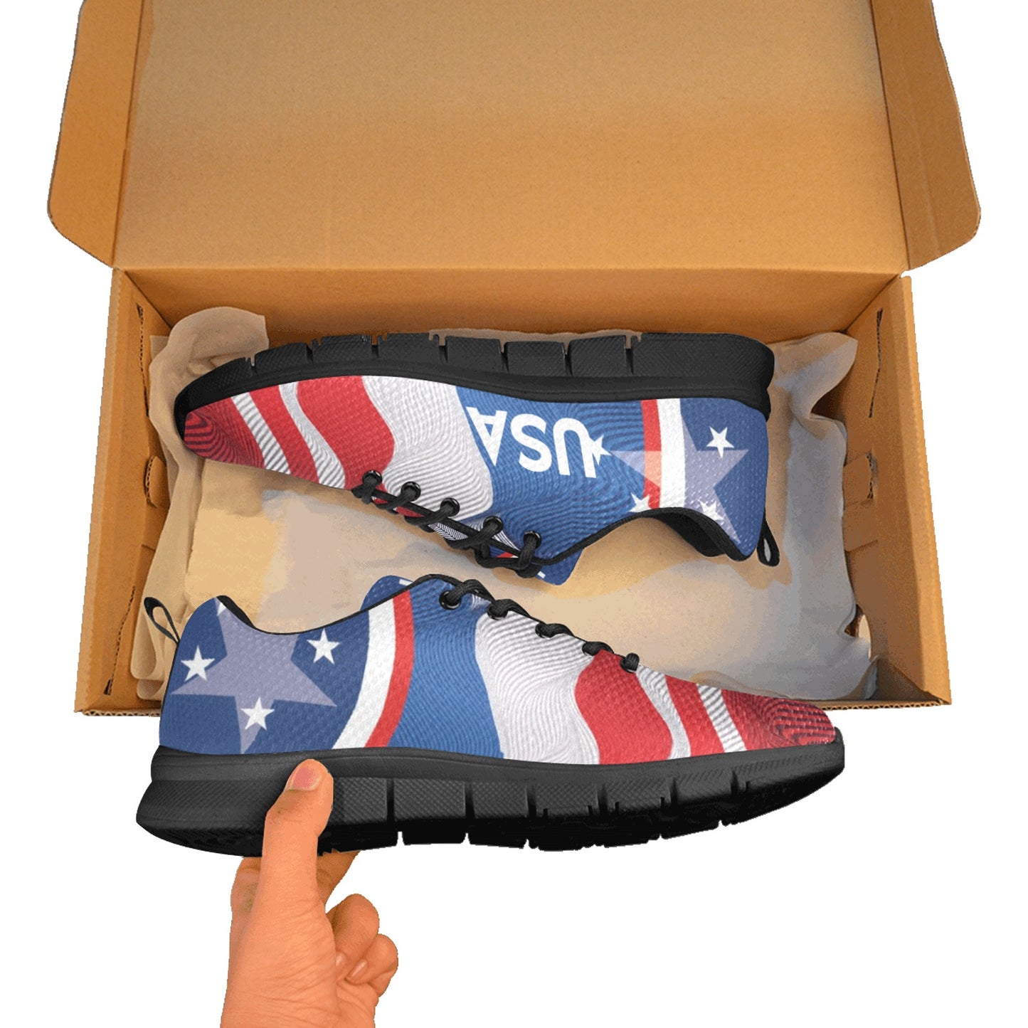USA Men's Breathable Sneakers (Model 055)