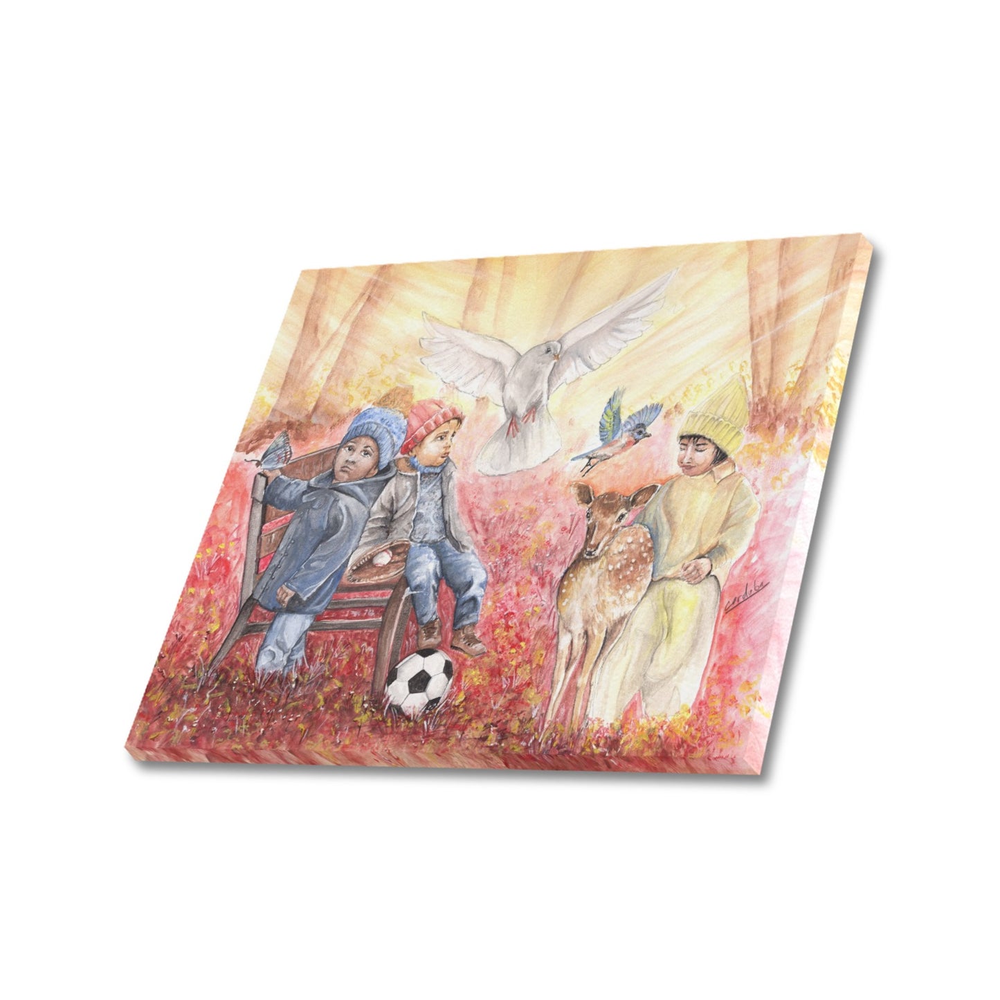 -Innocence Canvas Print 20"x24" Made in the USA