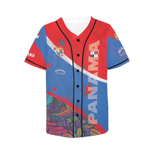 Panama Women's All Over Print Baseball Jersey(ModelT50)