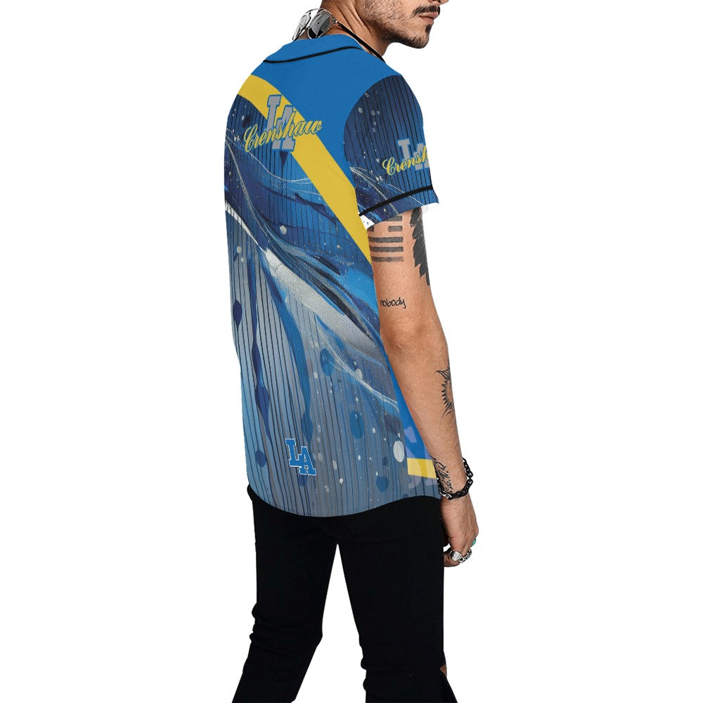LA Crenshaw Men's All Over Print Baseball Jersey (T50)