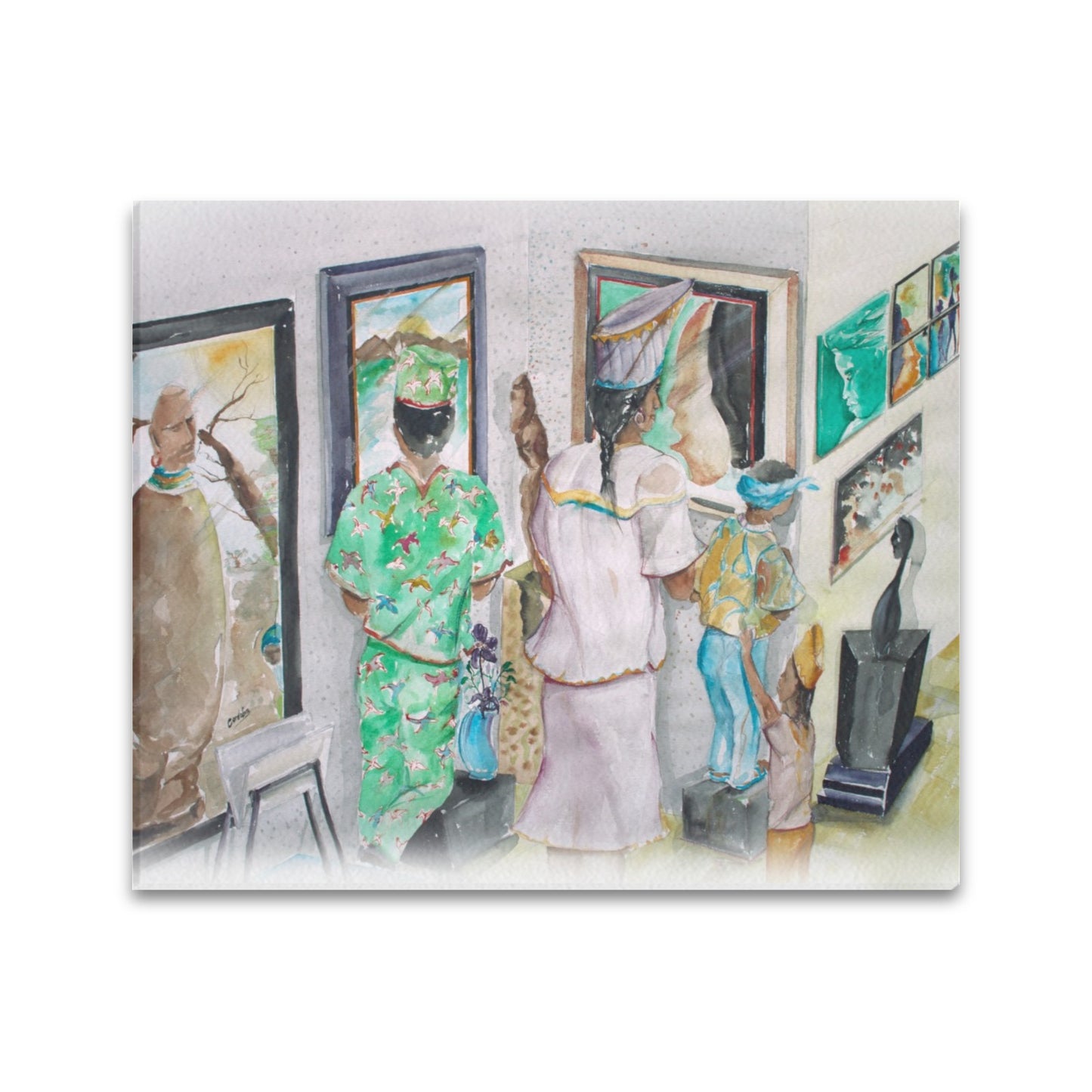 -Gallery Canvas Print 20"x24" Made in the USA