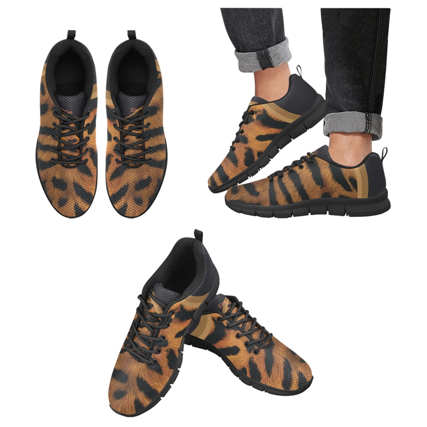 Tiger Men's Breathable Sneakers (Model 055)