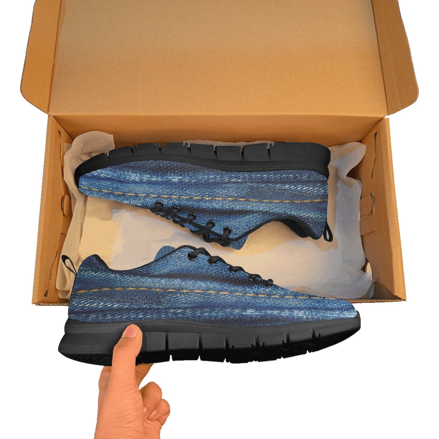 Denum Women's Breathable Sneakers (Model 055)