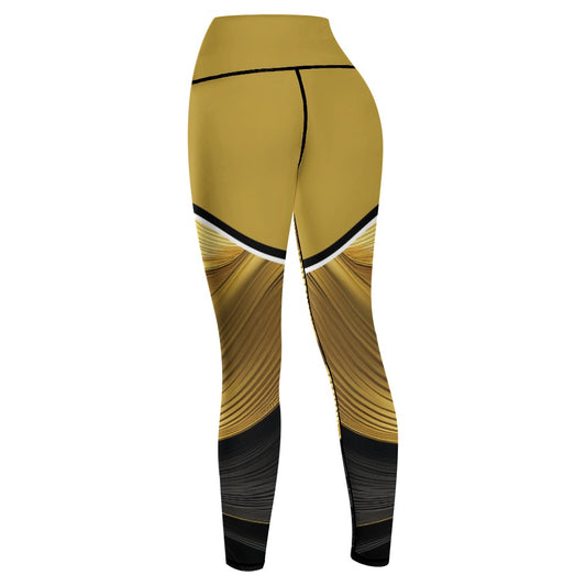 Black Gold Women's Comfort Sports Yoga Pants