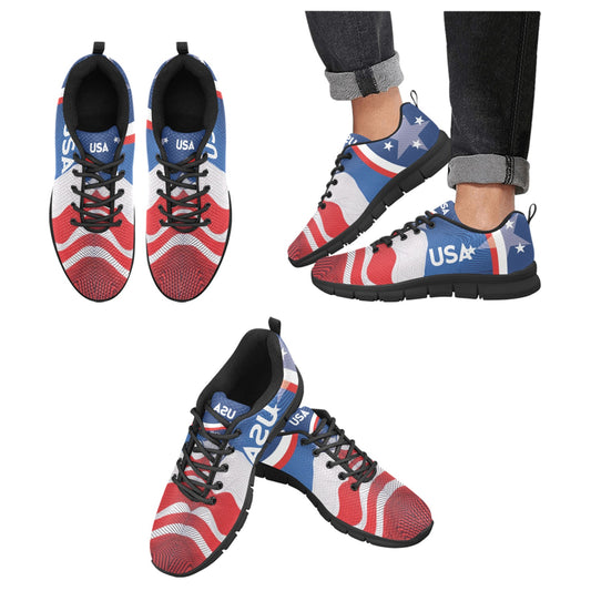 USA Women's Breathable Sneakers (Model 055)