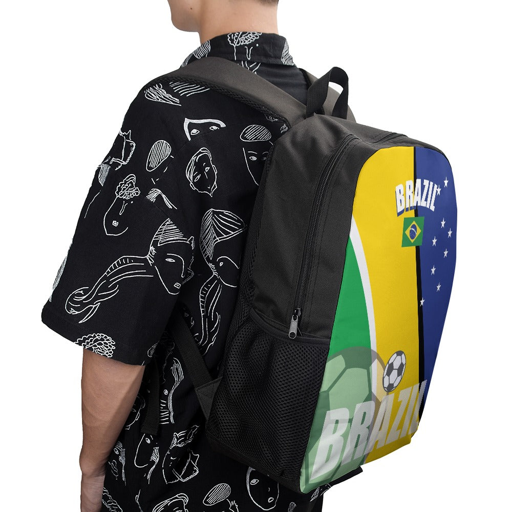 Brazil New 17 inch Shoulder Backpack