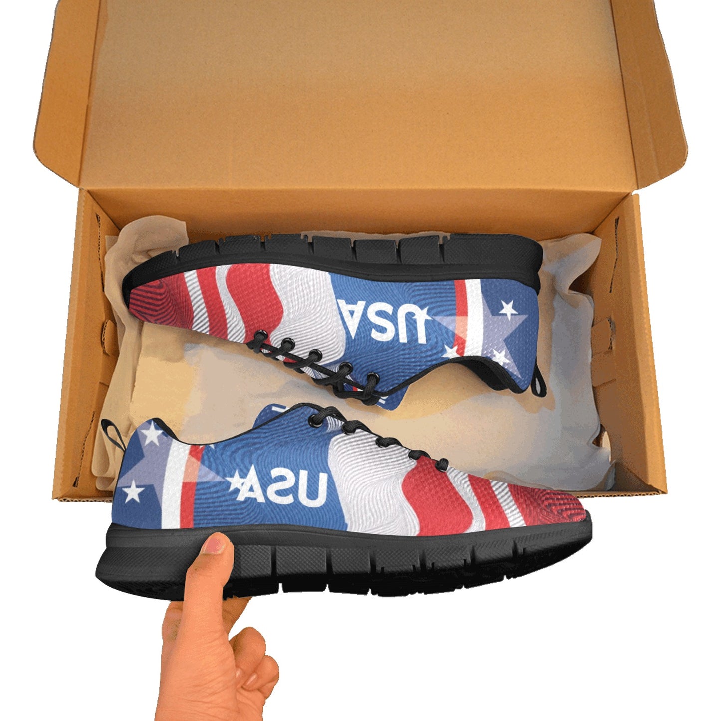 USA Women's Breathable Sneakers (Model 055)