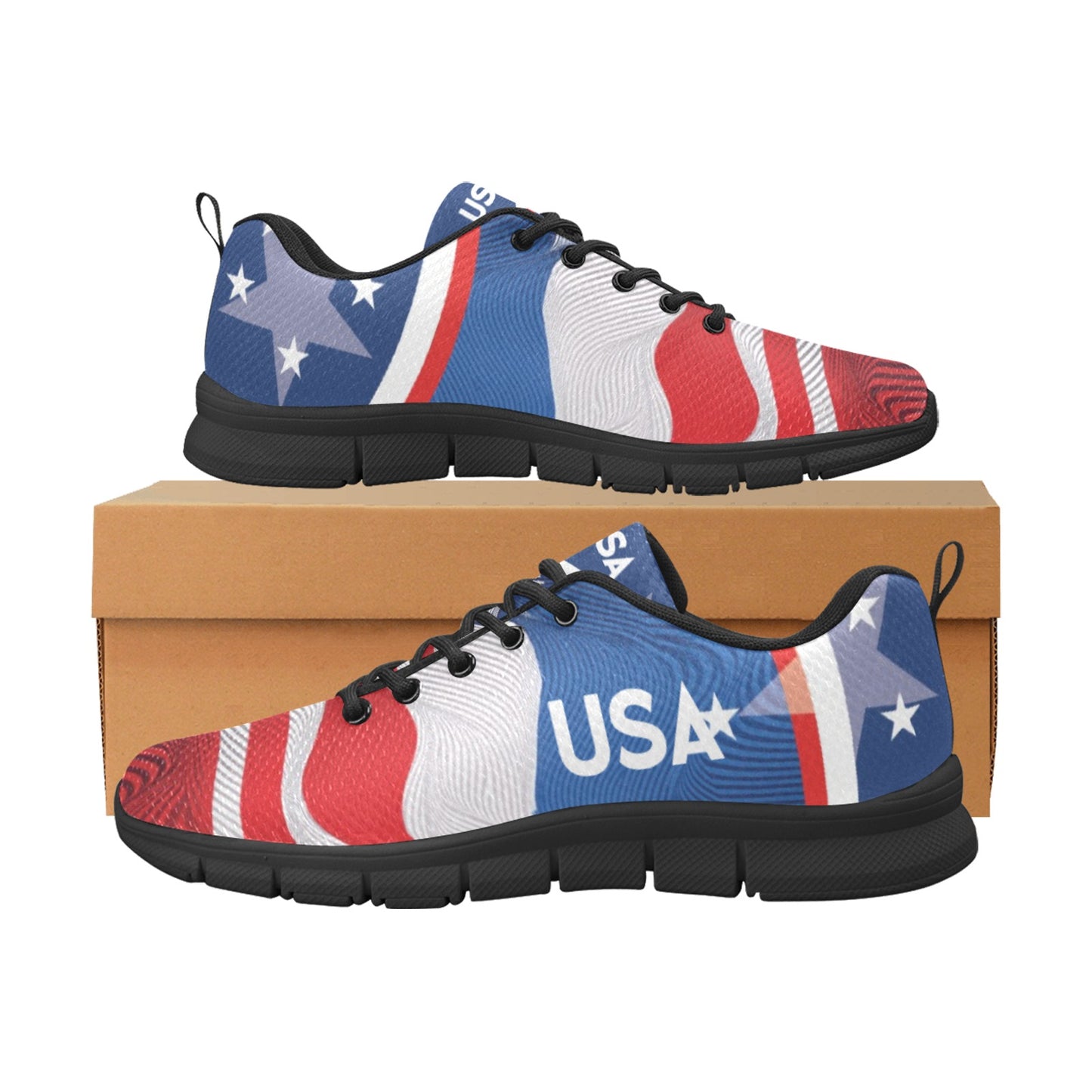 USA Women's Breathable Sneakers (Model 055)