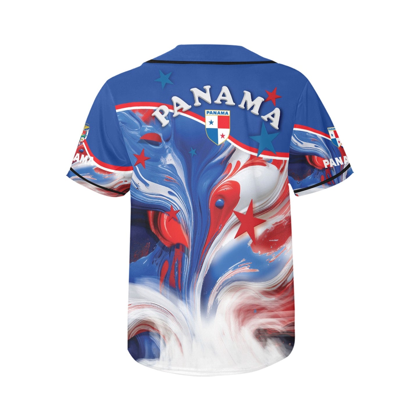 Panama Paint Women's All Over Print Baseball Jersey(ModelT50)